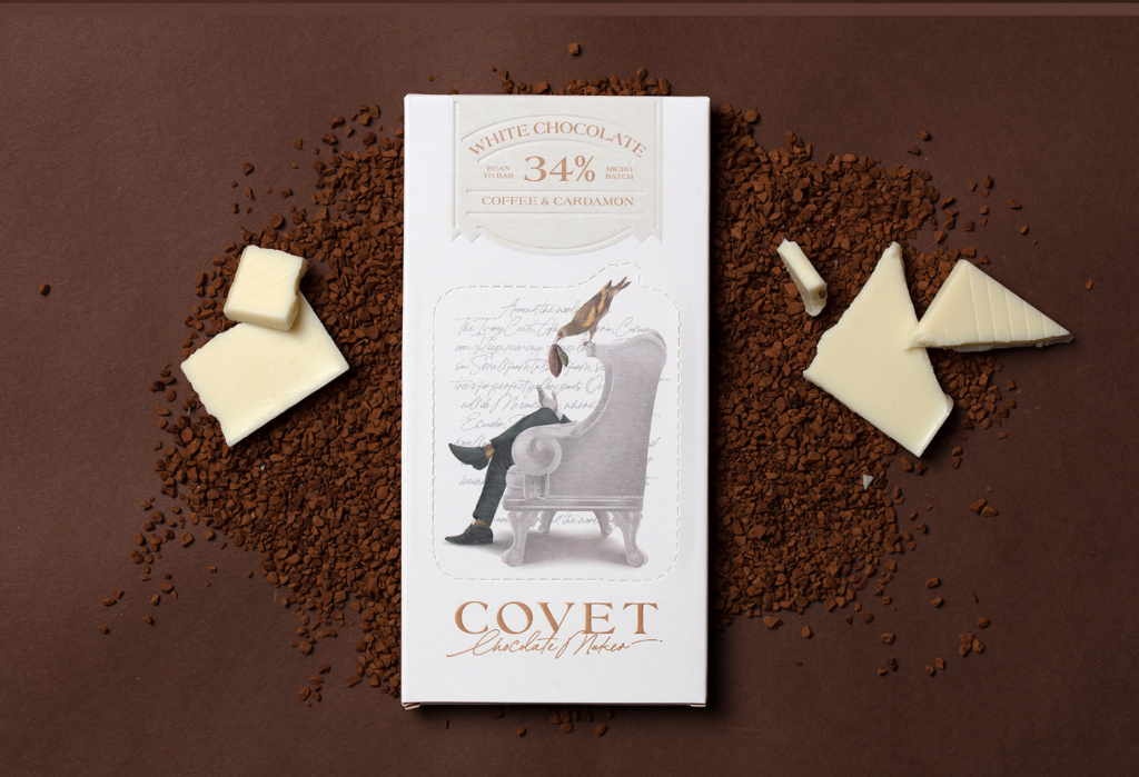 un packaging de chococolat original avec une partie réutilisable